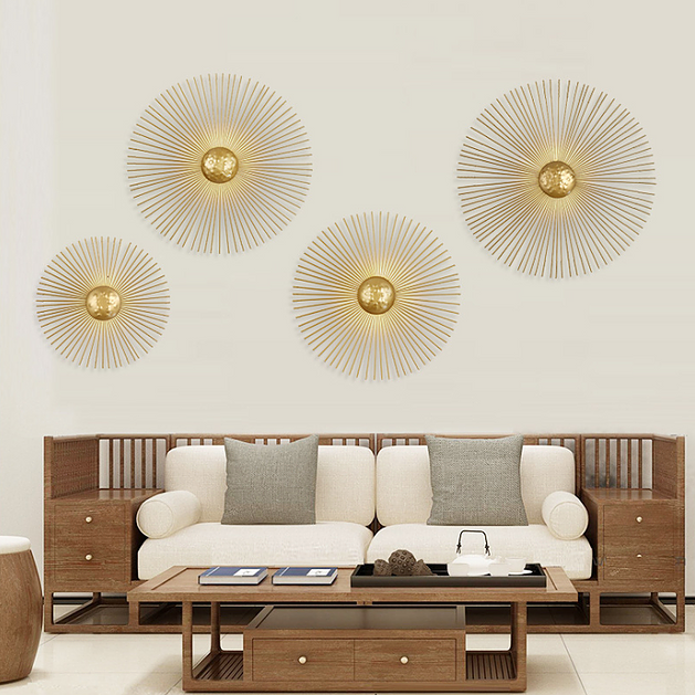 LED Sun Design Simple Modern Decorative Wall Light