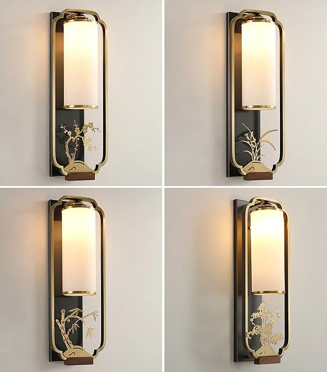 LED Simple Modern Chinese Style Wall Light