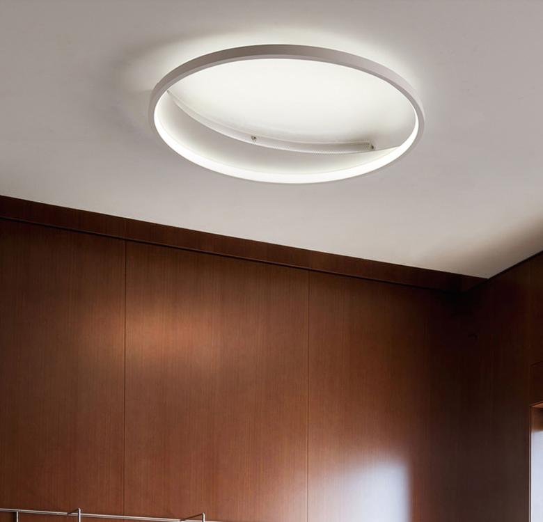 LED Mirror and Moon Simple Ceiling Light