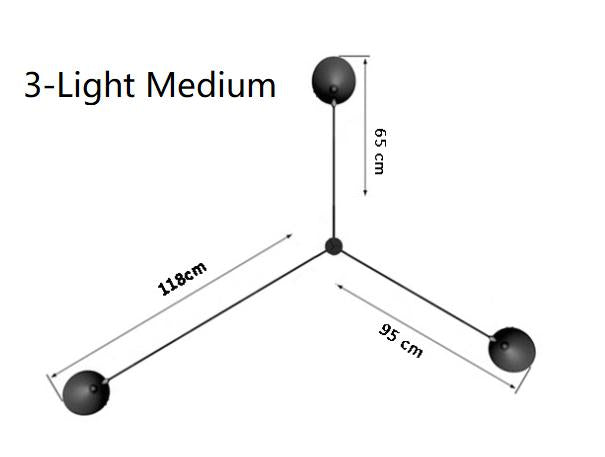 LED Spider-Shape Office Light