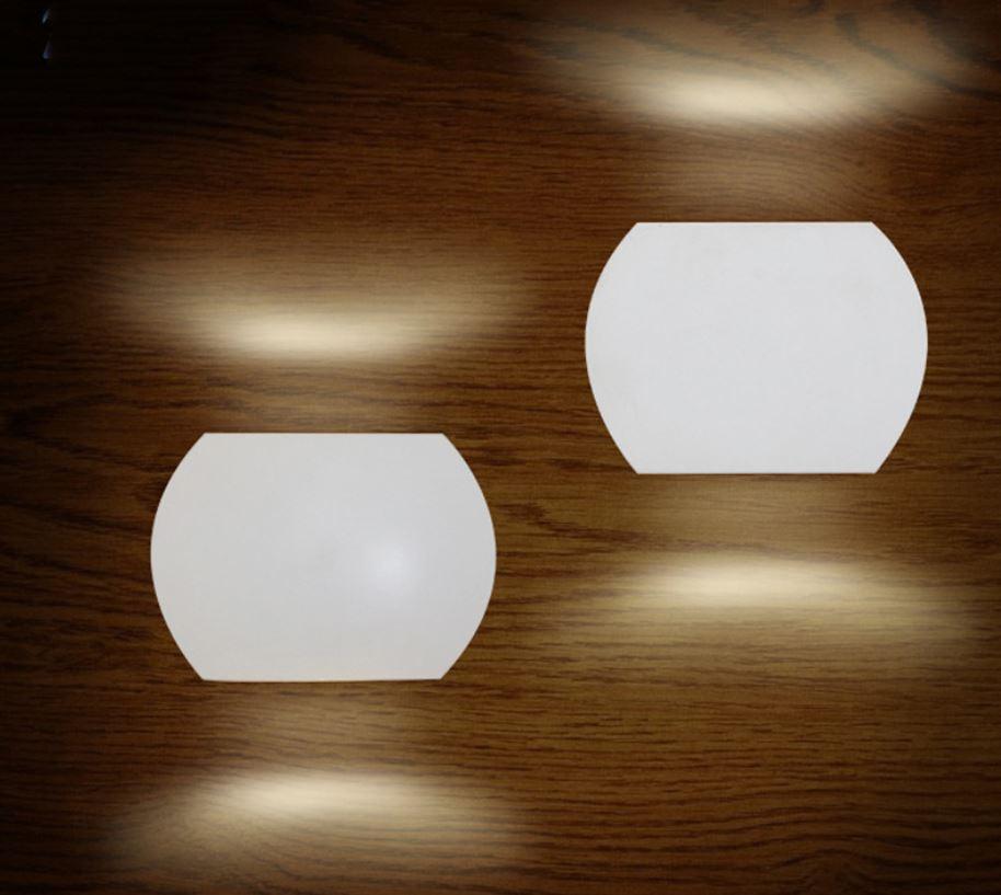 LED IP54 Smile Shape Outdoor Wall Light