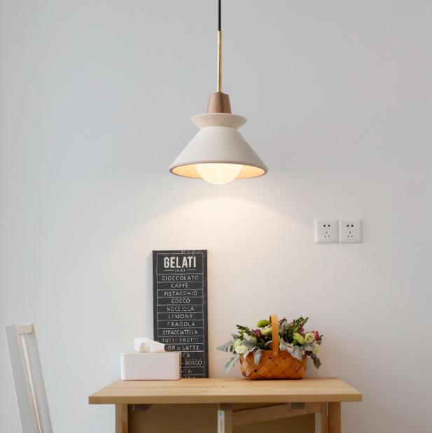 LED Simple Modern Cement Decorative Pendant Light