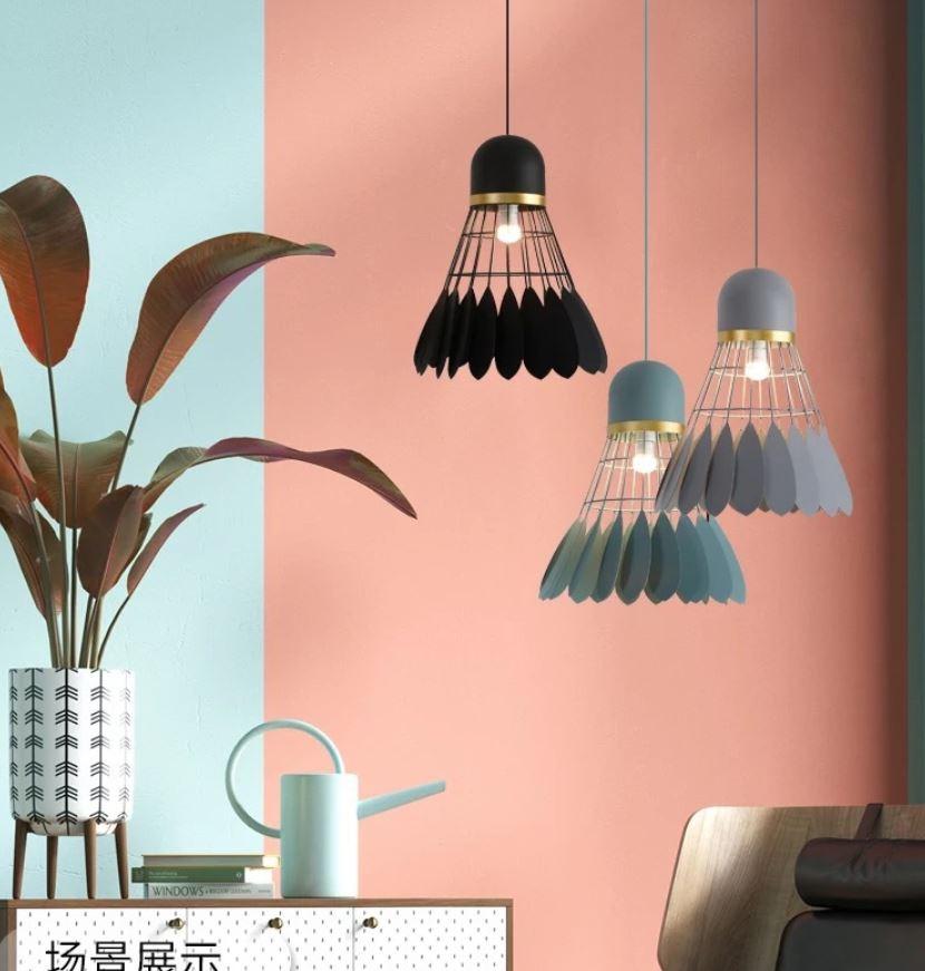LED Giant Shuttlecock Design Pendant Light