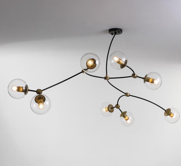 LED Creative Modern Molecular Design Pendant Light