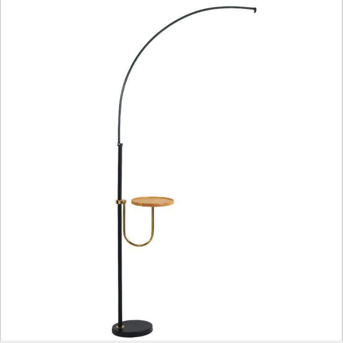 LED Curve Standing Lamp with Tea Table