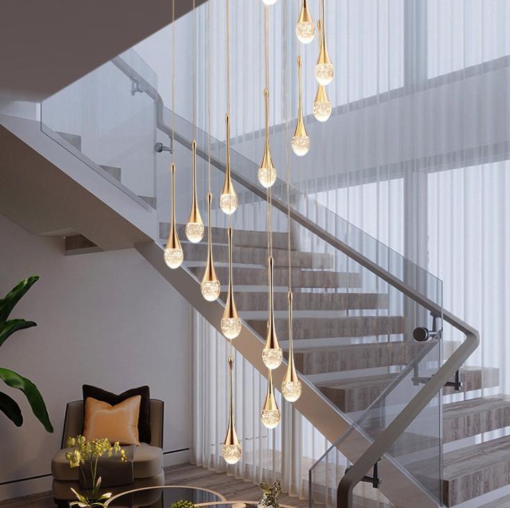 LED Modern Droplets Design Luxury Pendant Light