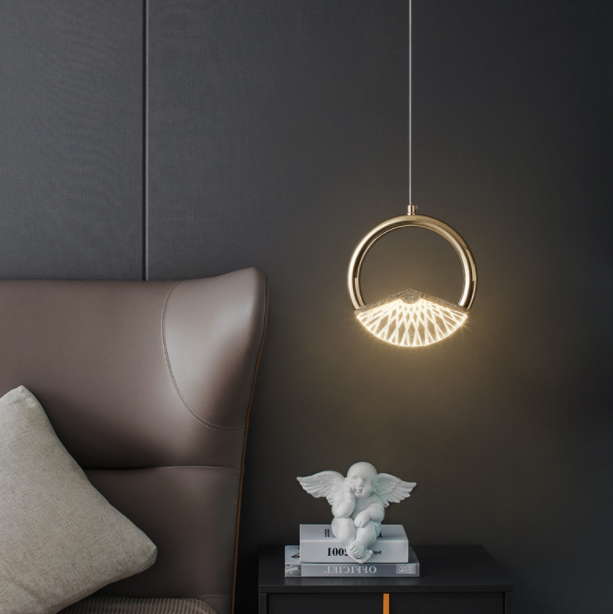 LED Moon Design Modern Decorative Pendant Light