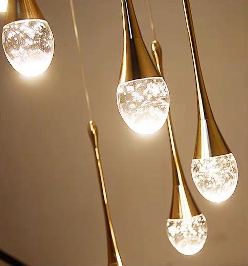 LED Modern Droplets Design Luxury Pendant Light