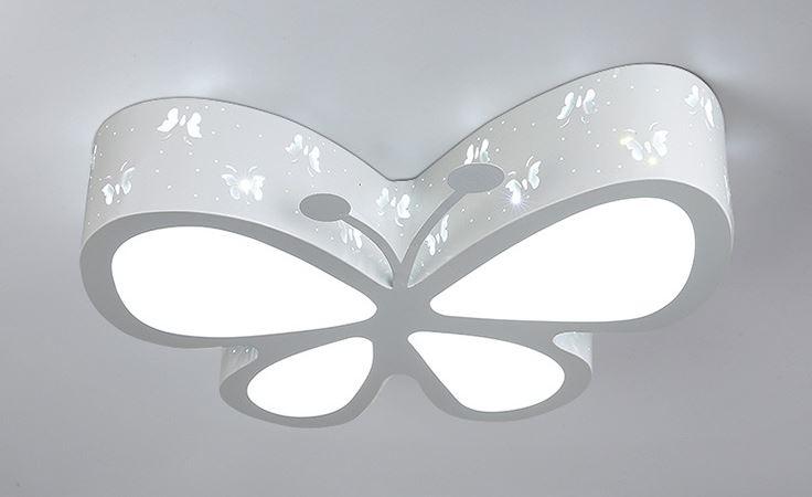 Acrylic LED Butterfly Ceiling Light for Children Room