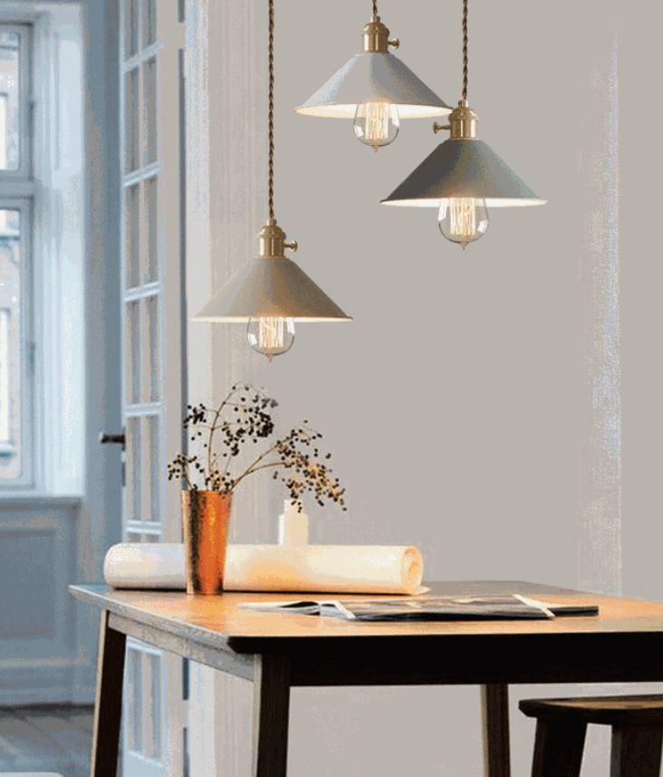 LED Metal Pedant Light with Macaron Colour