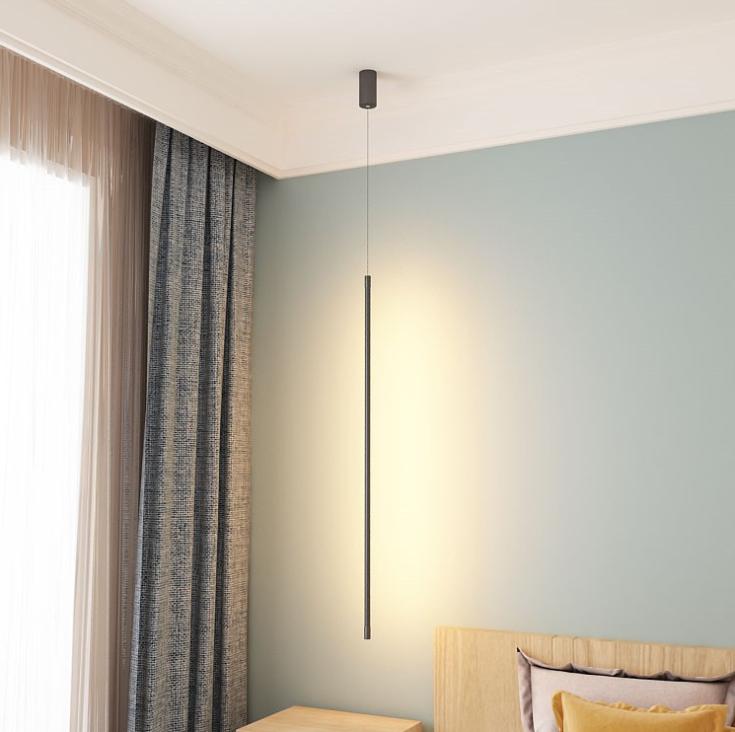LED Vertical Linear Decorative Pendant Light