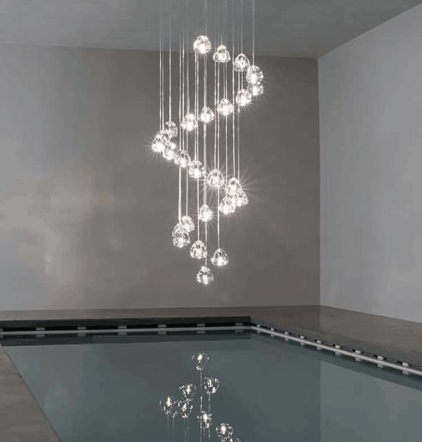 LED Modern Luxury Glass Pendant Light