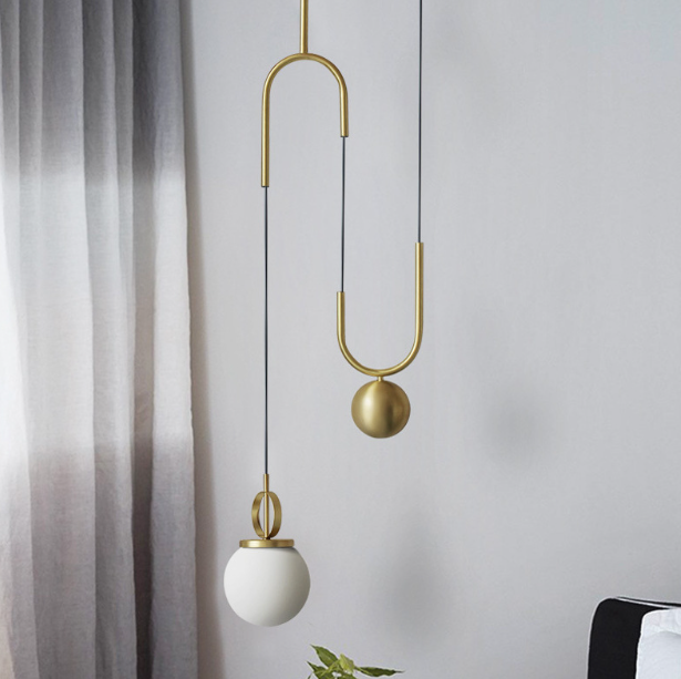 LED Post-Modern Adjustable Decorative Pendant Light