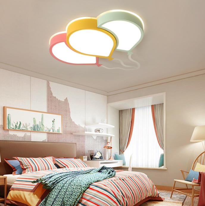 LED 3-Balloon Children's Ceiling Light