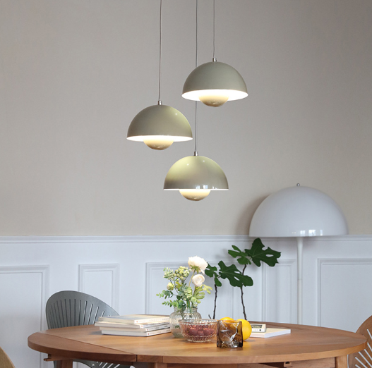 LED Mushroom Design Modern Pendant Light