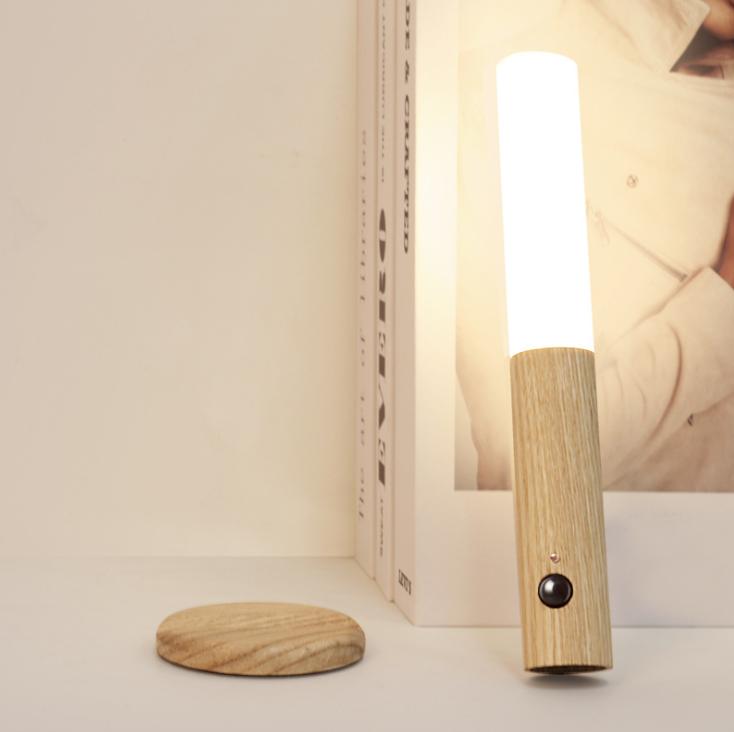 LED Smart Light Sensor WallBedside Lamp