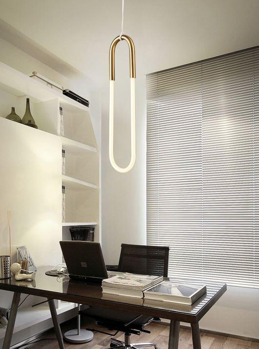 LED Industrial Pendant Light Modern Design Metal