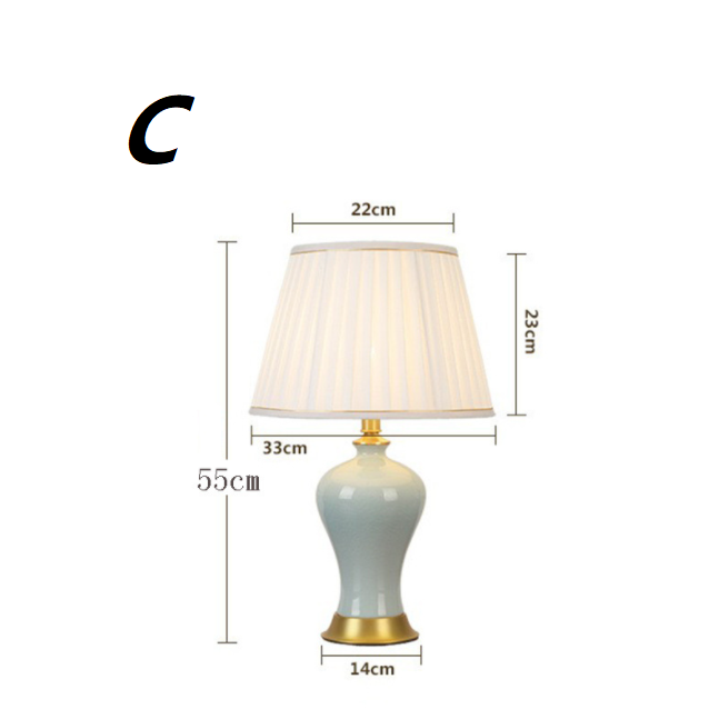 LED European Ceramics Decorative Table Lamp