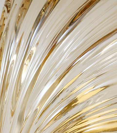 LED Glass Shell Design Wall Light