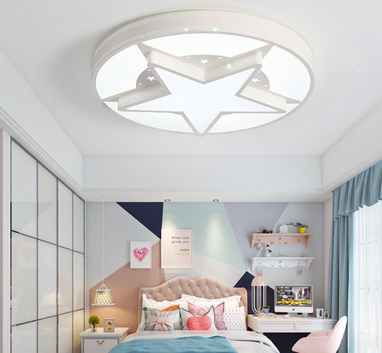 Acrylic Star Ceiling Light for Living Room Bedroom