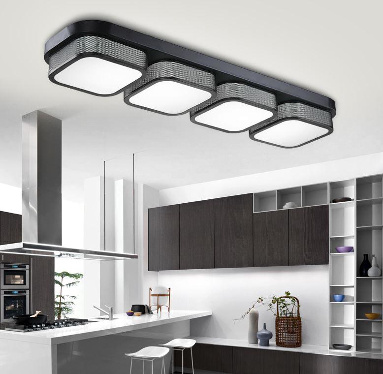 LED Acrylic Cube Ceiling Light for Living Room Bedroom